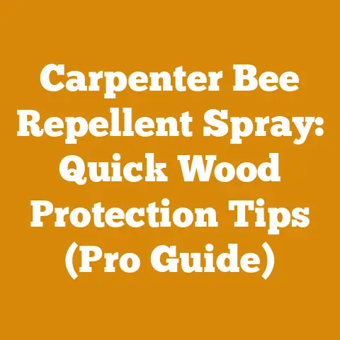 Carpenter Bee Repellent Spray: Quick Wood Protection Tips (Pro Guide)