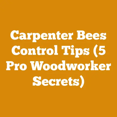 Carpenter Bees Control Tips (5 Pro Woodworker Secrets)