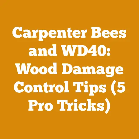 Carpenter Bees and WD40: Wood Damage Control Tips (5 Pro Tricks)