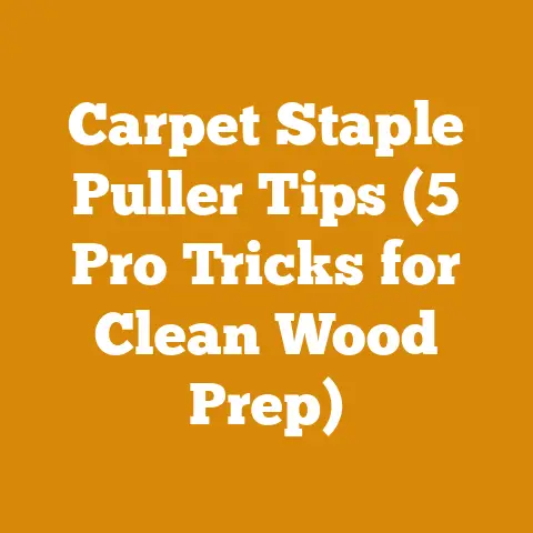 Carpet Staple Puller Tips (5 Pro Tricks for Clean Wood Prep)