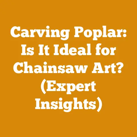 Carving Poplar: Is It Ideal for Chainsaw Art? (Expert Insights)