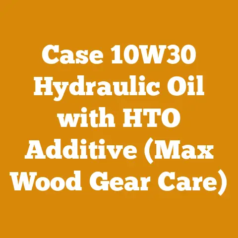Case 10W30 Hydraulic Oil with HTO Additive (Max Wood Gear Care)