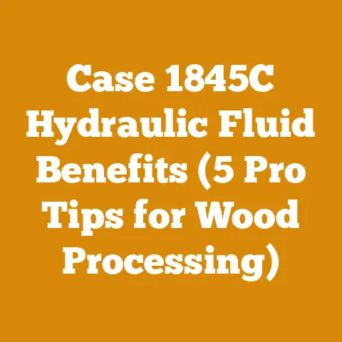 Case 1845C Hydraulic Fluid Benefits (5 Pro Tips for Wood Processing)