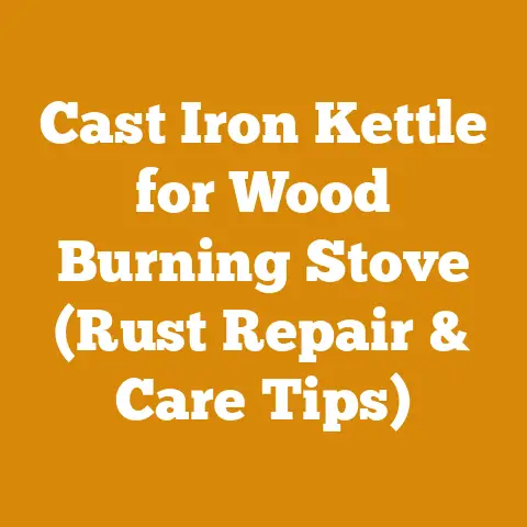 Cast Iron Kettle for Wood Burning Stove (Rust Repair & Care Tips)
