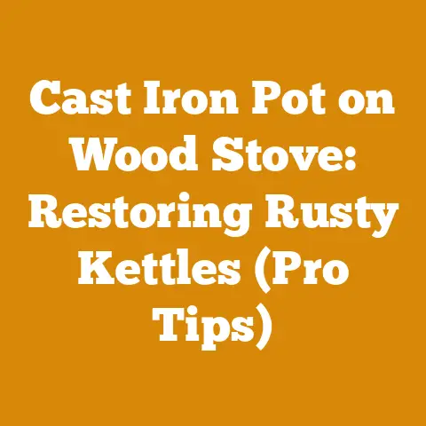 Cast Iron Pot on Wood Stove: Restoring Rusty Kettles (Pro Tips)