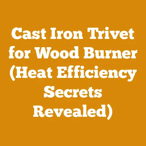 Cast Iron Trivet for Wood Burner (Heat Efficiency Secrets Revealed)