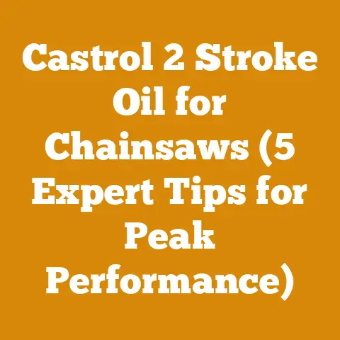 Castrol 2 Stroke Oil for Chainsaws (5 Expert Tips for Peak Performance)