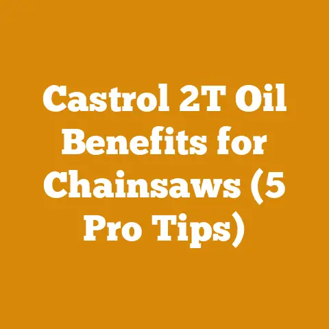 Castrol 2T Oil Benefits for Chainsaws (5 Pro Tips)