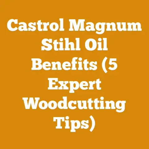 Castrol Magnum Stihl Oil Benefits (5 Expert Woodcutting Tips)