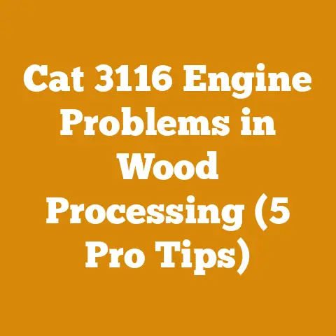 Cat 3116 Engine Problems in Wood Processing (5 Pro Tips)