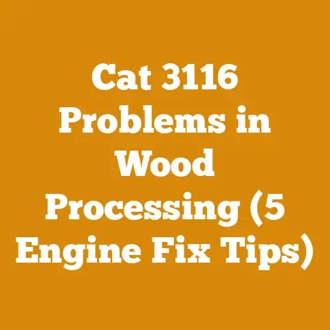Cat 3116 Problems in Wood Processing (5 Engine Fix Tips)