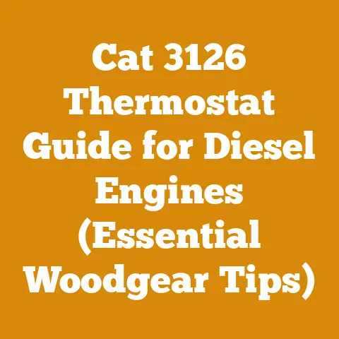 Cat 3126 Thermostat Guide for Diesel Engines (Essential Woodgear Tips)