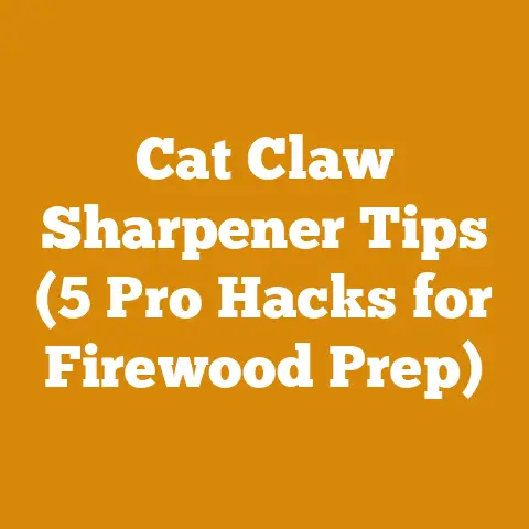 Cat Claw Sharpener Tips (5 Pro Hacks for Firewood Prep)