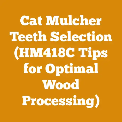 Cat Mulcher Teeth Selection (HM418C Tips for Optimal Wood Processing)