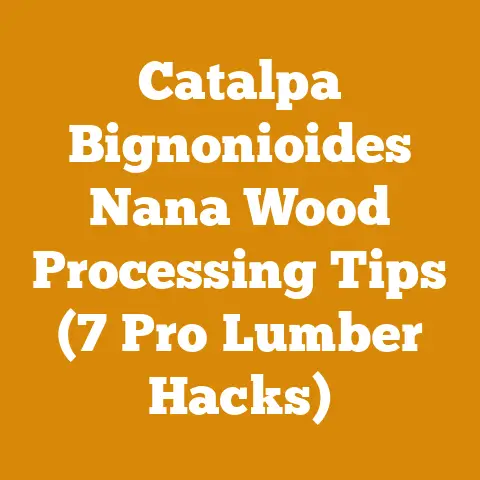 Catalpa Bignonioides Nana Wood Processing Tips (7 Pro Lumber Hacks)