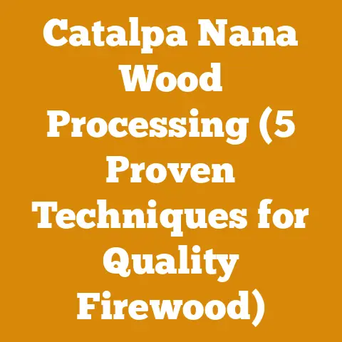 Catalpa Nana Wood Processing (5 Proven Techniques for Quality Firewood)