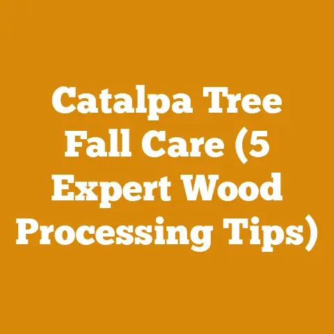 Catalpa Tree Fall Care (5 Expert Wood Processing Tips)