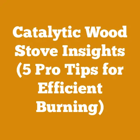 Catalytic Wood Stove Insights (5 Pro Tips for Efficient Burning)