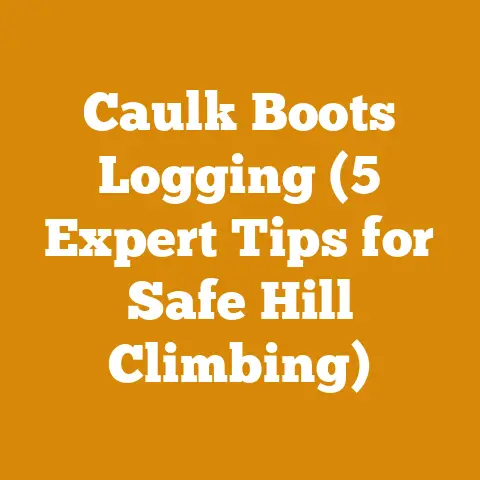 Caulk Boots Logging (5 Expert Tips for Safe Hill Climbing)