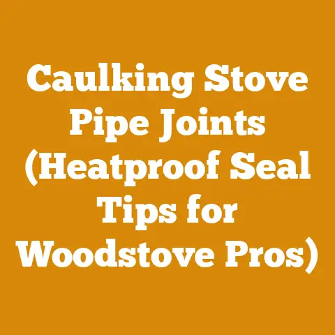 Caulking Stove Pipe Joints (Heatproof Seal Tips for Woodstove Pros)