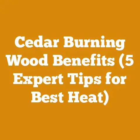 Cedar Burning Wood Benefits (5 Expert Tips for Best Heat)