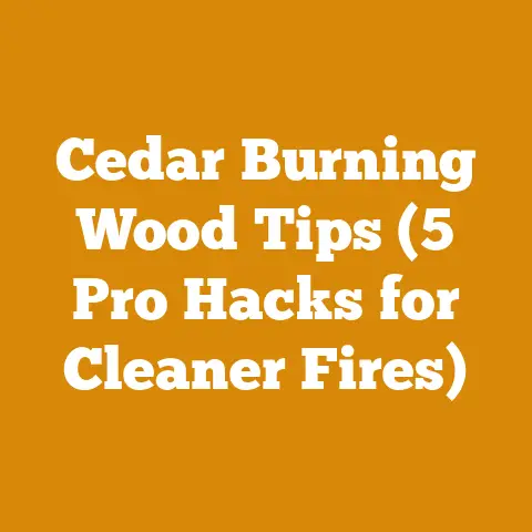 Cedar Burning Wood Tips (5 Pro Hacks for Cleaner Fires)