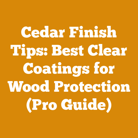 Cedar Finish Tips: Best Clear Coatings for Wood Protection (Pro Guide)