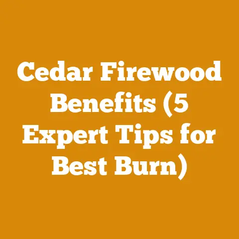 Cedar Firewood Benefits (5 Expert Tips for Best Burn)