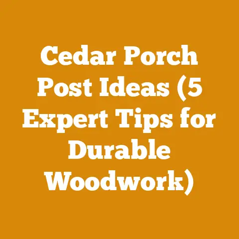 Cedar Porch Post Ideas (5 Expert Tips for Durable Woodwork)