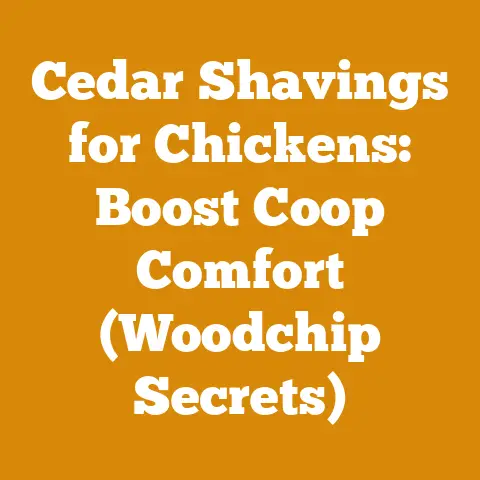 Cedar Shavings for Chickens: Boost Coop Comfort (Woodchip Secrets)