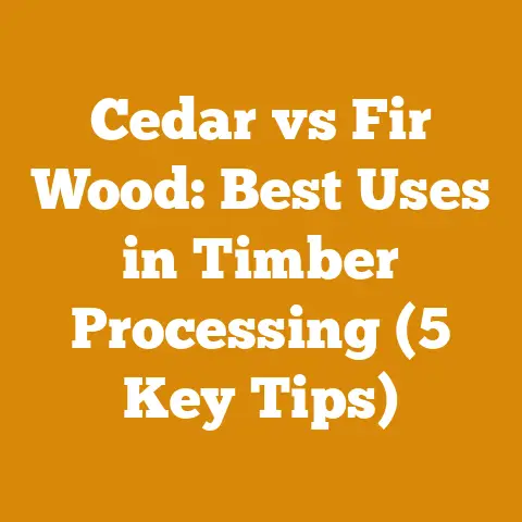 Cedar vs Fir Wood: Best Uses in Timber Processing (5 Key Tips)