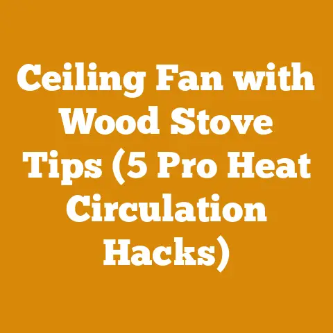 Ceiling Fan with Wood Stove Tips (5 Pro Heat Circulation Hacks)