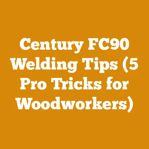 Century FC90 Welding Tips (5 Pro Tricks for Woodworkers)