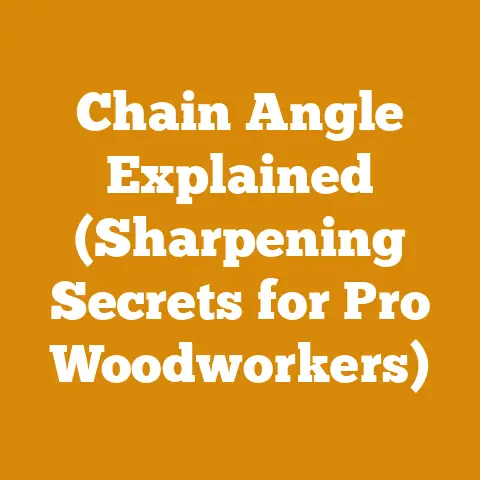 Chain Angle Explained (Sharpening Secrets for Pro Woodworkers)