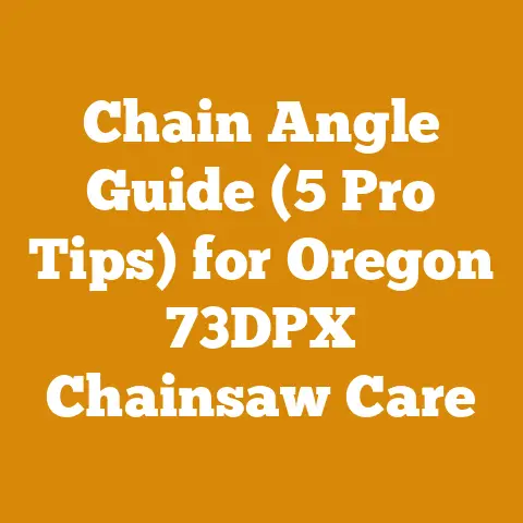 Chain Angle Guide (5 Pro Tips) for Oregon 73DPX Chainsaw Care
