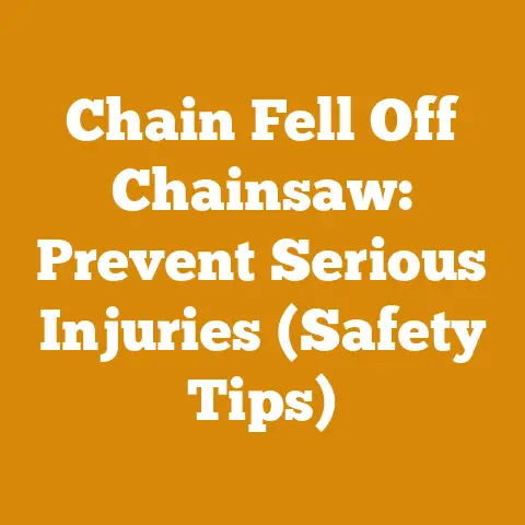 Chain Fell Off Chainsaw: Prevent Serious Injuries (Safety Tips)