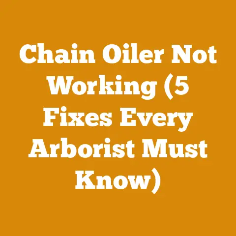Chain Oiler Not Working (5 Fixes Every Arborist Must Know)