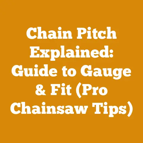 Chain Pitch Explained: Guide to Gauge & Fit (Pro Chainsaw Tips)