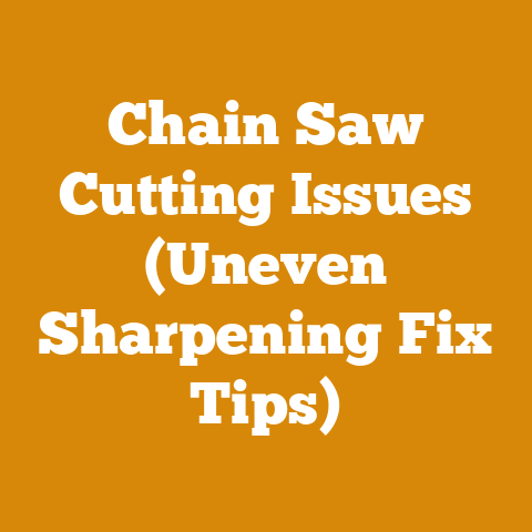 Chain Saw Cutting Issues (Uneven Sharpening Fix Tips)