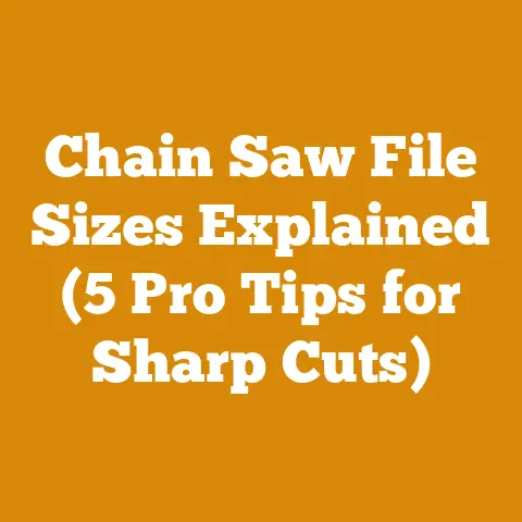 Chain Saw File Sizes Explained (5 Pro Tips for Sharp Cuts)