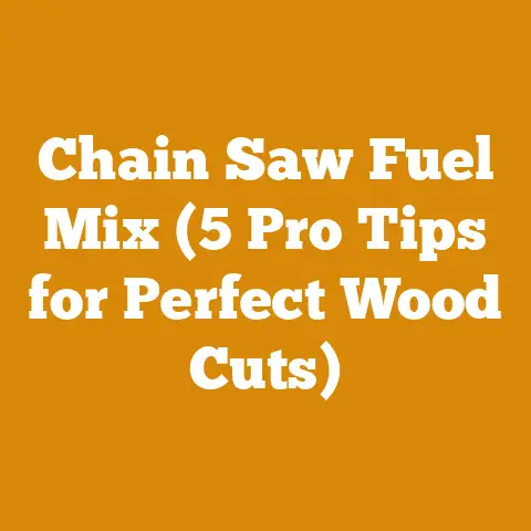 Chain Saw Fuel Mix (5 Pro Tips for Perfect Wood Cuts)