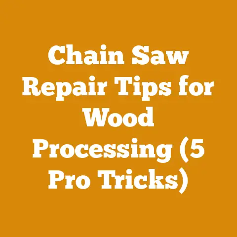 Chain Saw Repair Tips for Wood Processing (5 Pro Tricks)