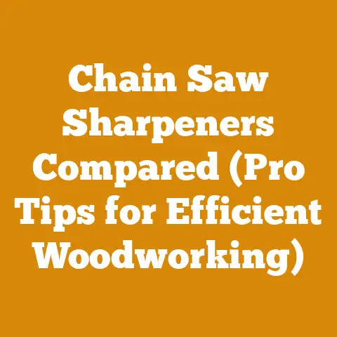 Chain Saw Sharpeners Compared (Pro Tips for Efficient Woodworking)
