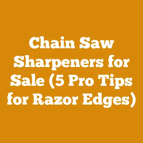 Chain Saw Sharpeners for Sale (5 Pro Tips for Razor Edges)