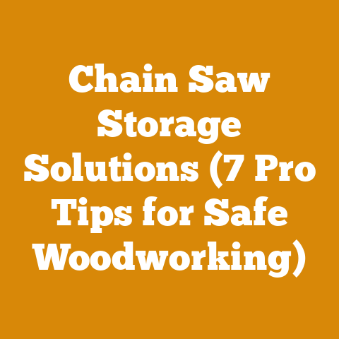 Chain Saw Storage Solutions (7 Pro Tips for Safe Woodworking)