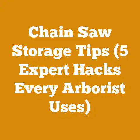 Chain Saw Storage Tips (5 Expert Hacks Every Arborist Uses)