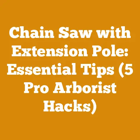 Chain Saw with Extension Pole: Essential Tips (5 Pro Arborist Hacks)