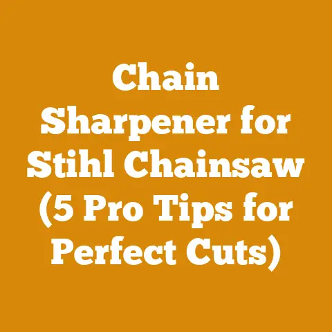 Chain Sharpener for Stihl Chainsaw (5 Pro Tips for Perfect Cuts)