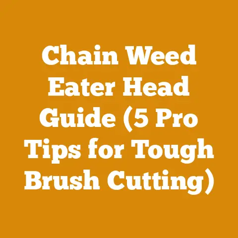 Chain Weed Eater Head Guide (5 Pro Tips for Tough Brush Cutting)
