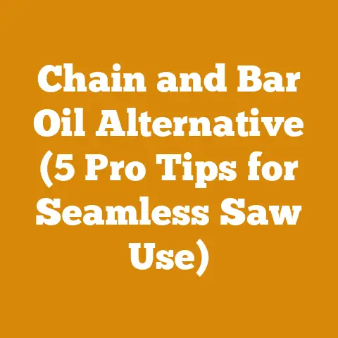 Chain and Bar Oil Alternative (5 Pro Tips for Seamless Saw Use)